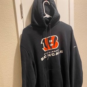 Nike Cincinnati Bengals pullover hooded sweatshirt